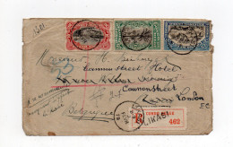 !!! CONGO BELGE, LETTRE RECOMMANDEE DE LIKASI POUR LONDRES - Covers & Documents