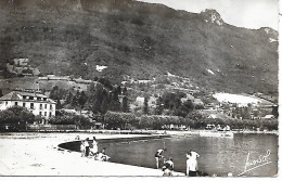 BOURGET DU LAC     - ( 73 ) -  L'hotel De La Plage   ( C. P. S. M- Pt -Ft ) - Le Bourget Du Lac