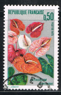 FRANCE : N° 1738 Oblitéré (L'anthurium De La Martinique) - PRIX FIXE - - Used Stamps