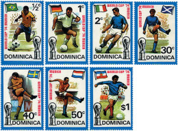 41638 MNH DOMINICA 1974 COPA DEL MUNDO DE FUTBOL. ALEMANIA-74 - Dominique (...-1978)