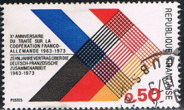 FRANCE : N° 1739 Oblitéré (Coopération Franco-allemande) - PRIX FIXE - - Used Stamps