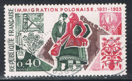 FRANCE : N° 1740 Oblitéré (Immigration Polonaise De 1921-23) - PRIX FIXE - - Usados