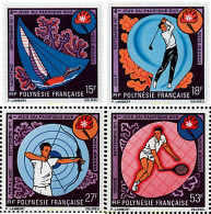 48056 MNH POLINESIA FRANCESA 1971 4 JUEGOS DEL PACIFICO SUR - Unused Stamps