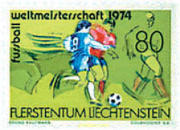 77601 MNH LIECHTENSTEIN 1974 COPA DEL MUNDO DE FUTBOL. ALEMANIA-74 - Unused Stamps