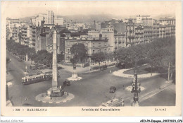 AEOP9-ESPAGNE-0711 - BARCELONA - AVENIDA DEL GENERALISIMO  - Sonstige & Ohne Zuordnung