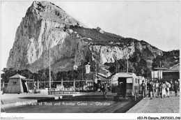 AEOP9-ESPAGNE-0696 - NORTH VIEW OF ROCK AND FRONTIER GATES - GIBRALTAR  - Sonstige & Ohne Zuordnung