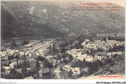 AEOP9-ESPAGNE-0691 - LOS PIRINEOS - PYR Ire SERIE - VALLE DE ARAN - LES - VISTA GENERAL  - Sonstige & Ohne Zuordnung