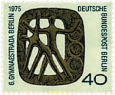 64692 MNH ALEMANIA. Berlín 1975 6 FESTIVAL DE GIMNASIA EN BERLIN. - Altri & Non Classificati