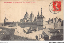 AEOP6-ESPAGNE-0429 - EL MONASTERIO DE EL ESCORIAL - VISTO DESDE EL CERVUNAL  - Autres & Non Classés