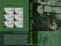 679138 MNH ESPAÑA 2022 BENITO PEREZ GALDOS - Nuovi