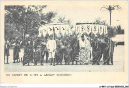 AHNP1-0033 - AFRIQUE - BENIN - Dahomey - Un Groupe De Chefs A Abomey  - Benin