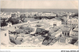 AEPP8-TUNISIE-0722 - SOUSSE - PANORAMA VERS LA PLACE PICHON - Tunisie