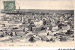 AEPP8-TUNISIE-0721 - SOUSSE - PANORAMA PRIS DE LA CASBAH - Tunisie