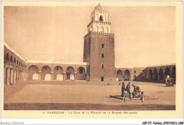 AEPP7-TUNISIE-0610 - KAIROUAN - LA COUR ET LE MINARET DE LA GRANDE MOSQUEE - Tunesien