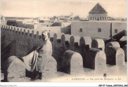 AEPP7-TUNISIE-0599 - KAIROUAN - VUE PRISE DES REMPARTS - Tunisie