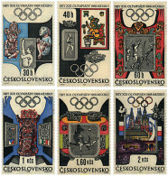 63712 MNH CHECOSLOVAQUIA 1968 19 JUEGOS OLIMPICOS VERANO MEXICO 1968 - Unused Stamps