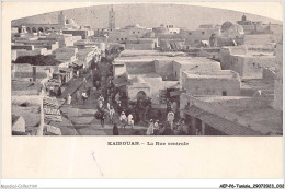 AEPP6-TUNISIE-0483 - KAIROUAN - LE RUE CENTRALE - Tunisie