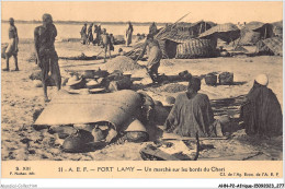 AHNP2-0266 - AFRIQUE - A.E.F - FORT LAMY - Un Marché Sur Les Bords Du Chari  - Unclassified