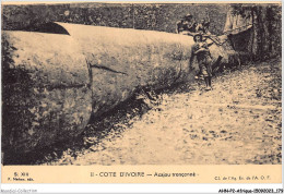 AHNP2-0217 - AFRIQUE - COTE D'IVOIRE - Acajou Tronçonné  - Ivory Coast