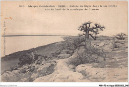 AHNP2-0151 - AFRIQUE - SOUDAN - Entrer Du Niger Dans Le Lac Dhébo - Vue Du Haut De La Montagne De Gourao - Sudan