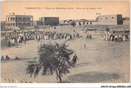 AHNP2-0142 - AFRIQUE - MALI - TOMBOUCTOU - Place Du Maréchal Joffre - Fete Du 14 Juillet 1918 - Mali
