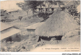 AHNP1-0090 - AFRIQUE - CONGO FRANCAIS - BANGHI - Le Camp Militaire  - Congo Francés