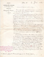 1892  DEMANDE De FAVEUR Au Député BOUTEILLE La Titularisation D'un Instituteur à VALENSOLE 04 - Historische Dokumente