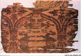 AHZP11-CHINE-0989 - SILK DAMASK WITH THE CHARACTERS OF HU WANG - TANG DYNASTY - TURFAN - China