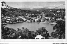 AHZP10-ASIE-0968 - PANORAMIC VIEW OF KANDY - CEYLON SRI LANKA CEYLAN - Sri Lanka (Ceylon)