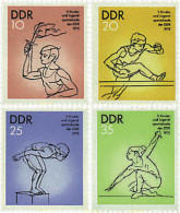 64589 MNH ALEMANIA DEMOCRATICA 1975 5 SPARTAKIADA DE LA JUVENTUD. - Nuevos