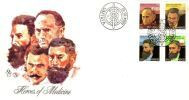 Transkei - 1984 Heroes Of Medicine FDC # SG 160-163 , Mi 159-162 - Andere & Zonder Classificatie