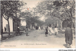 AHNP9-1036 - AFRIQUE - SENEGAL - DAKAR - Boulevard National  - Sénégal