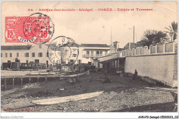 AHNP9-1022 - AFRIQUE - SENEGAL - GOREE - Entrée Et Terrasse  - Senegal