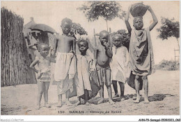 AHNP9-0996 - AFRIQUE - SENEGAL - DAKAR - Groupe De Noirs - Sénégal