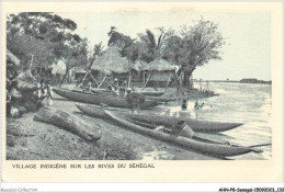 AHNP8-0923 - AFRIQUE - SENEGAL- Village Indigène Sur Les Rives Du Sénégal  - Senegal