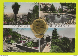 06 Souvenir Parfumé De GRASSE N7666 Parfumerie Fragonard édition Sentora Avec Parfum Jasmin Postée De La Napoule En 1951 - Grasse