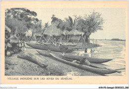 AHNP8-0900 - AFRIQUE - SENEGAL - Village Indigène Sur Les Rives Du Sénégal   - Sénégal