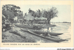 AHNP8-0912 - AFRIQUE - SENEGAL - Village Indigène Sur Les Rives Du Sénégal - Sénégal