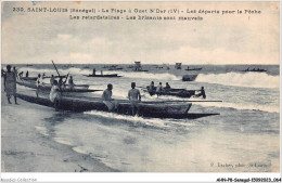 AHNP8-0890 - AFRIQUE - SENEGAL - SAINT-LOUIS - La Plage à Guet N'dar IV  - Sénégal