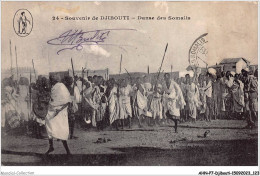AHNP7-0809 - AFRIQUE - DJIBOUTI - Souvenir De Djibouti - Danse Des Somalis - Gibuti