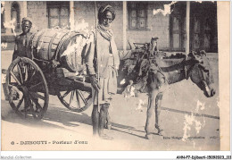 AHNP7-0803 - AFRIQUE - DJIBOUTI - Porteur D'eau - Djibouti