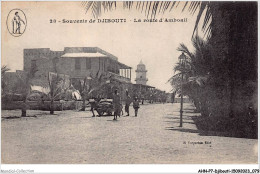 AHNP7-0786 - AFRIQUE - DJIBOUTI - Souvenir De Djibouti - La Route D'amboali - Dschibuti