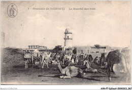 AHNP7-0780 - AFRIQUE - DJIBOUTI - Souvenir De Djibouti - Le Marché Des Bois - Gibuti