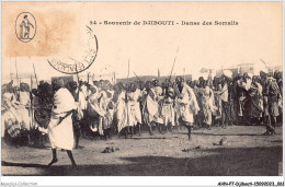 AHNP7-0777 - AFRIQUE - DJIBOUTI - Danse Des Somalis - Gibuti