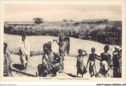 AHNP7-0766 - AFRIQUE - DJIBOUTI - Campement Dans La Brousse Somalis - Gibuti