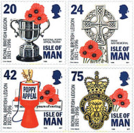 100078 MNH MAN 1996 75 ANIVERSARIO DE LA LEGION BRITANICA - Man (Ile De)