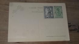 Entier Postal Avec Supplément Non Utilisé, CONGO BELGE  ............. BOITE1  ....... 579 - Entiers Postaux