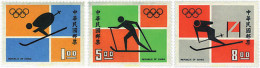 70750 MNH CHINA. FORMOSA-TAIWAN 1972 11 JUEGOS OLIMPICOS DE INVIERNO SAPPORO 1972 - Ungebraucht