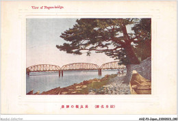 AHZP3-JAPON-0245 - VIEW OF NAGARA-BRIDGE - Other & Unclassified