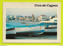 06 CROS DE CAGNES éditions SMD De 1990 Barques De Pêcheurs Nommée LULU - Cagnes-sur-Mer